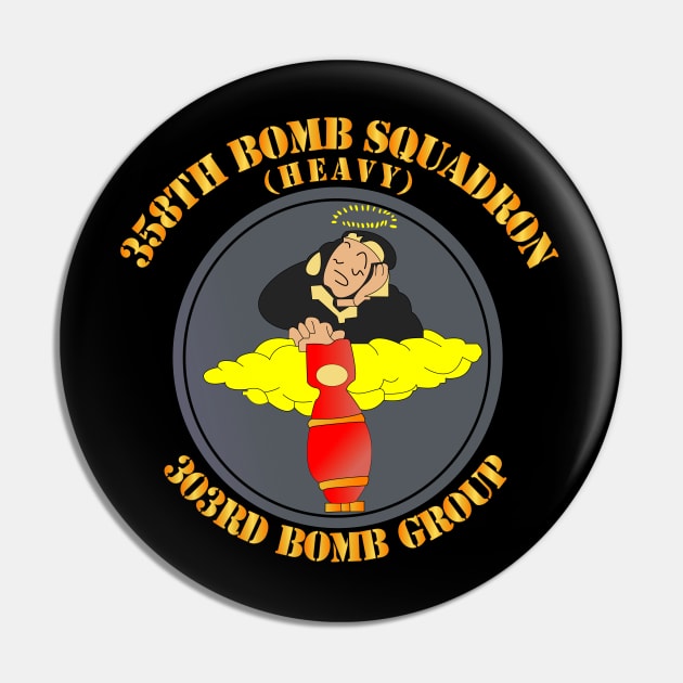 358th Bomb Squadron - 303rd Bomb Group - WWII Pin by twix123844