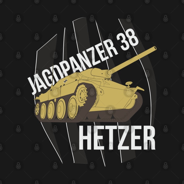 Jagdpanzer 38 Hetzer by FAawRay