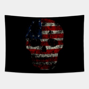 American Skull Tapestry