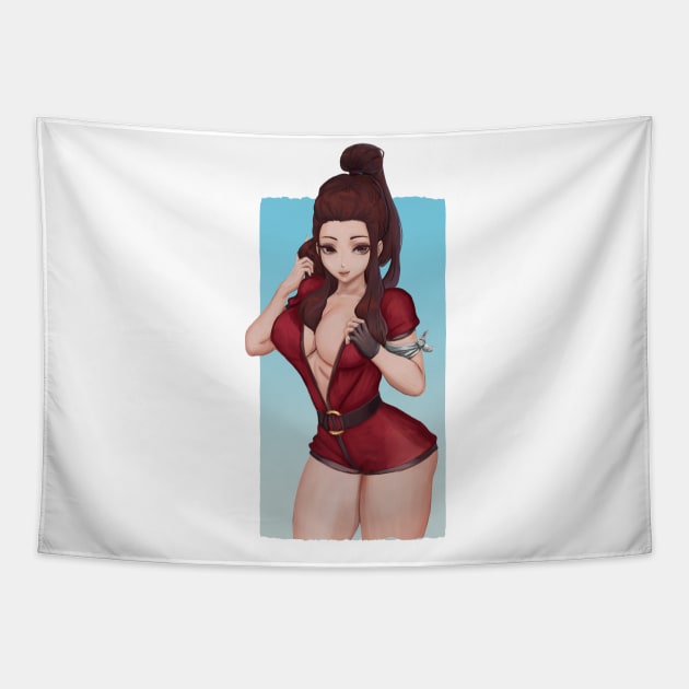 Brigitte Tapestry by asteltainn