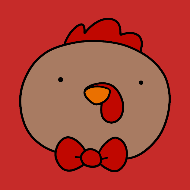 Brown Chicken Face by saradaboru