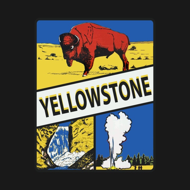 Yellowstone Park Decal by zsonn