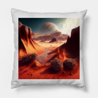 Mars Terraforming Pillow