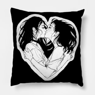 two girl Pillow