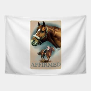 Affirmed with Name plate Tapestry