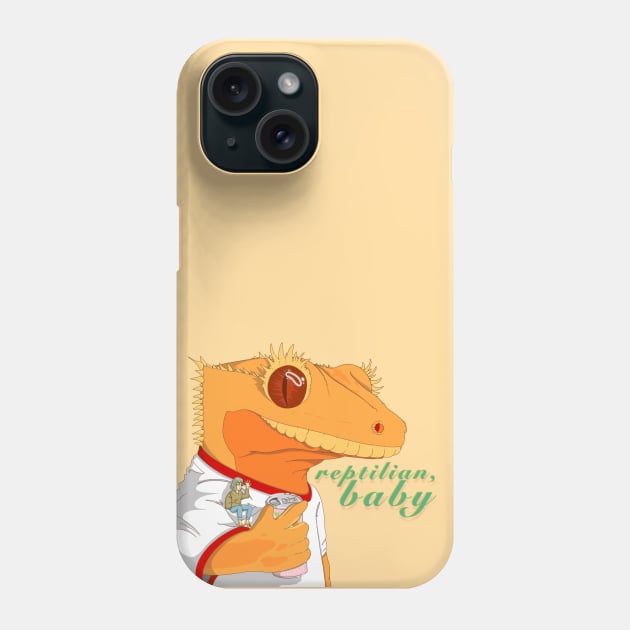 Reptile Baby Phone Case by toastedmomos