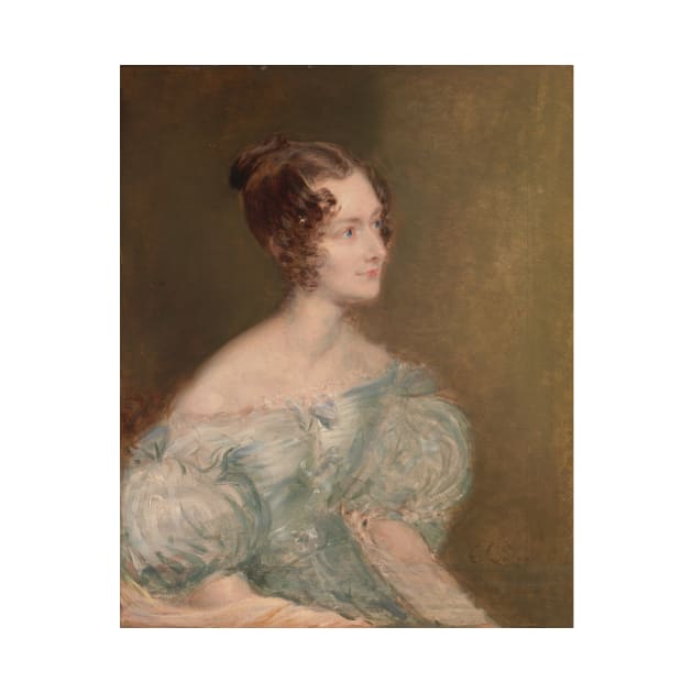 Portrait of a Woman, Probably Mrs. Price of Rugby by John Linnell by Classic Art Stall