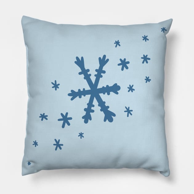 Snowflake Design! Pillow by KelseyLovelle