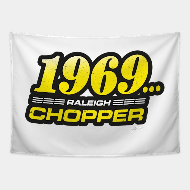 Raleigh Chopper 1969 Tapestry by Tunstall