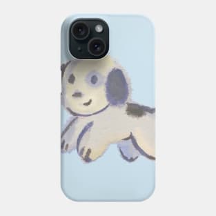 Impasto Puppy - Cute Kawaii Kids Children Baby Nursery Dog Painting Art Phone Case