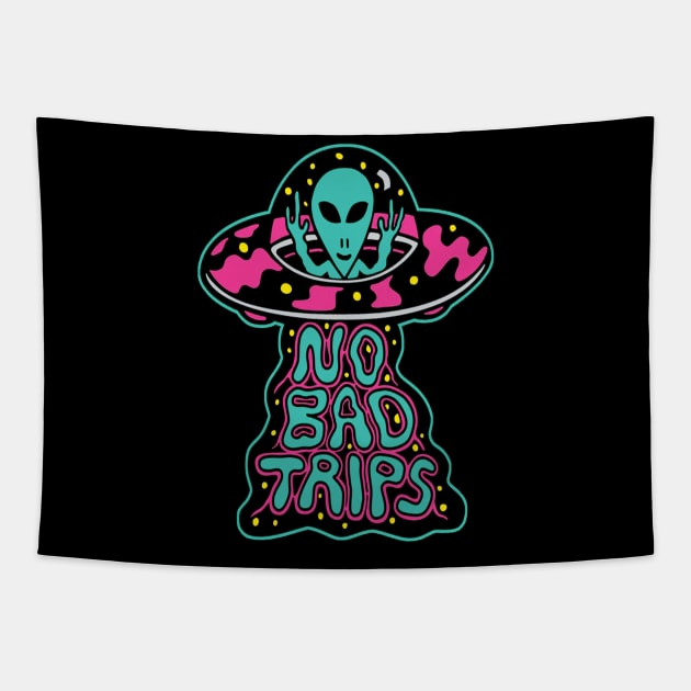 no bad trips Tapestry by tdK