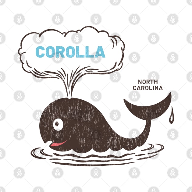 Corolla, NC Summertime Vacationing Whale Spout by Contentarama