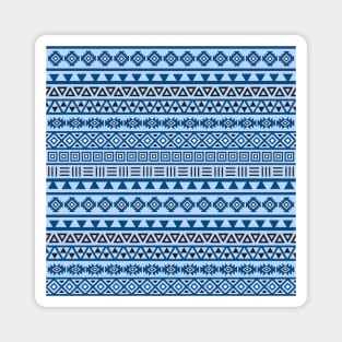 Aztec Influence Pattern III BWB Magnet