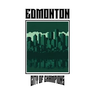 Edmonton City Skyline t-shirt T-Shirt