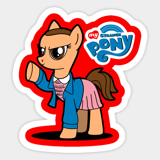 my little pony stranger things