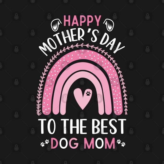 Best Dog mom ever,Funny Womens Letter Print mothers day dog by Emouran