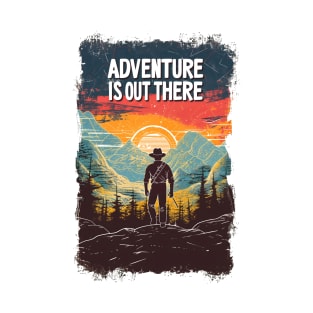 Adventure is Out There - Sunset - Indy T-Shirt