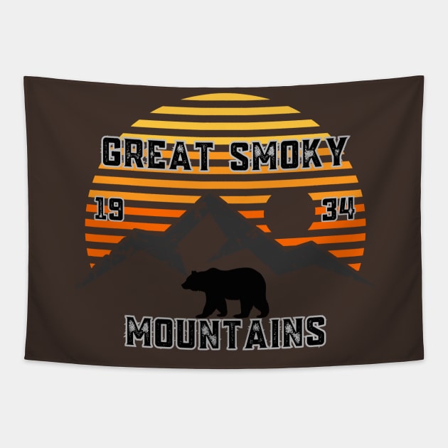 Great Smoky Mountains Tapestry by sjames90