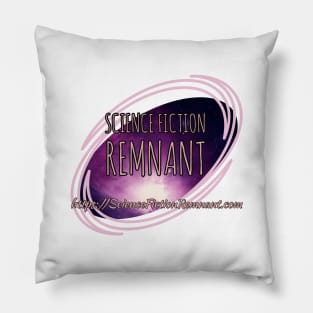 Science Fiction Remnant Oval Pillow