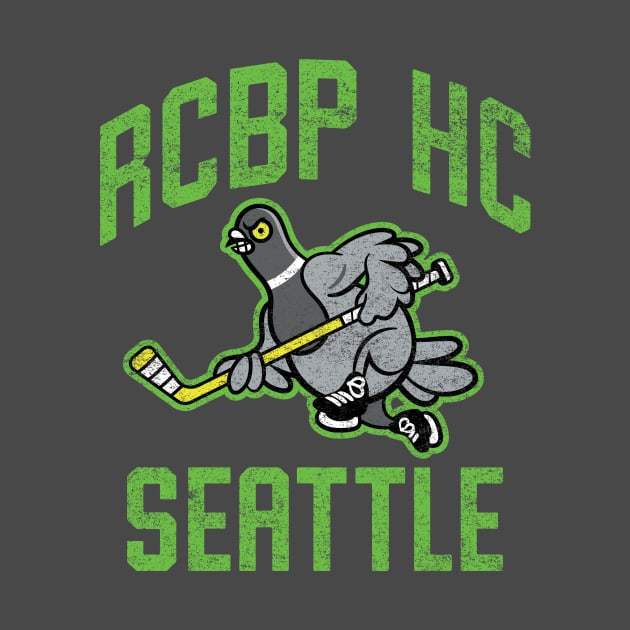 Rain City Bitch Pigeons Hockey Club by toadyco