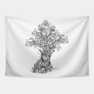 Tree of Wild Whispers Tapestry