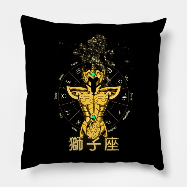 LEO - AIOLIA Pillow by berserk