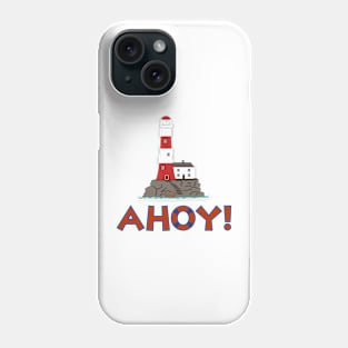 AHOY! Lifebuoy Ring+Lighthouse Phone Case