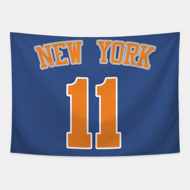 Jalen Brunson New York Knicks Tapestry by IronLung Designs