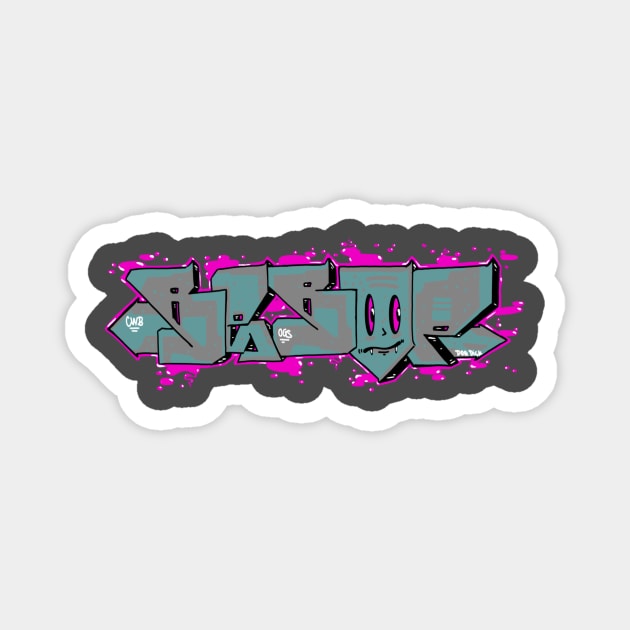 Bebop city boy bomb Magnet by SAENZCREATIVECO