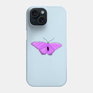 Purple Butterfly Phone Case