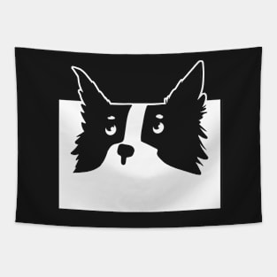 Border Collie working dog Tapestry