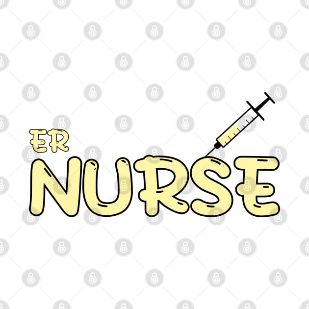 Emergency Room (ER) Nurse Yellow by MedicineIsHard