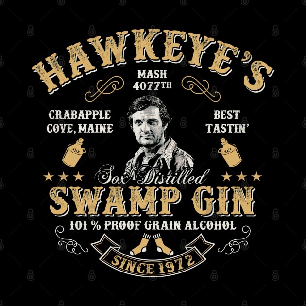 Hawkeye's Swamp Gin MASH 4077 by Alema Art