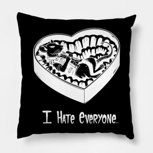 I Hate Everyone Pillow