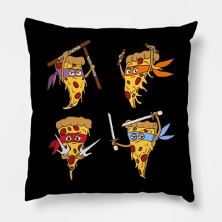 Ninja Pizza Team Pillow