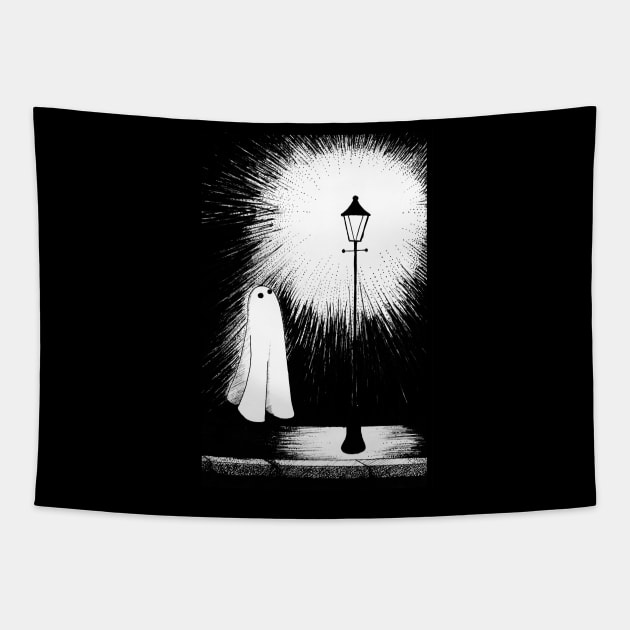 Ghost Light Tapestry by KatherineBlowerDesigns