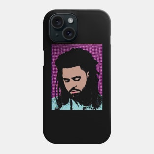 j cole style pop art Phone Case