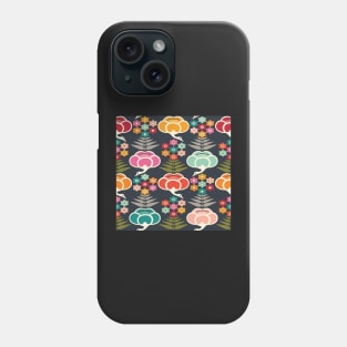 Hidden Flower Birds Phone Case