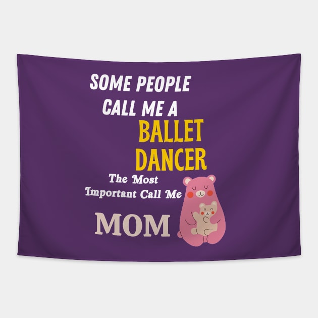 Ballet dancer Tapestry by Mdath