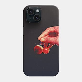 Cherry moon Phone Case