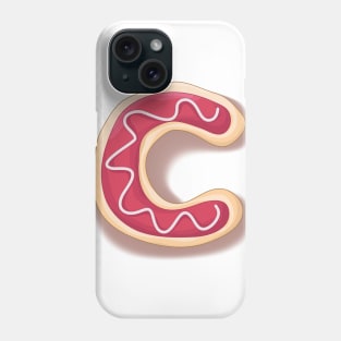 c alphabet design Phone Case