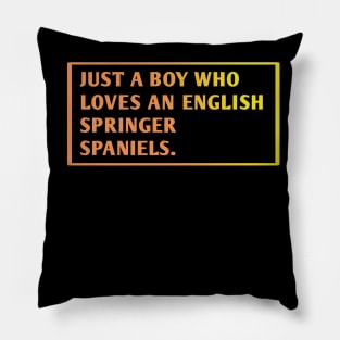 English Springer spaniel Pillow