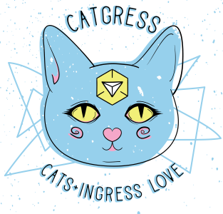 CATGRESS: CATS + INGRESS LOVE Magnet