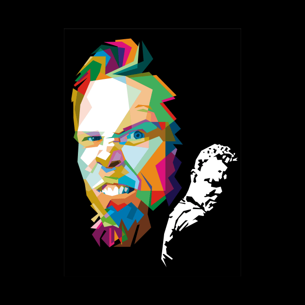 james hetfield by pucil03