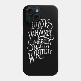 townes van zandt vintage Phone Case