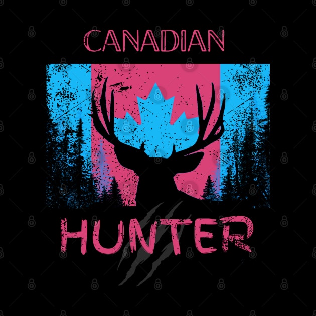 Canadian Deer Hunter by Shop Tee Depot