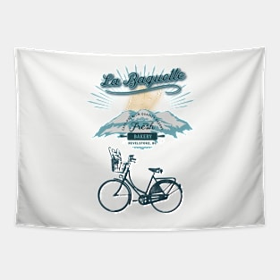 Retro La Baguette Bakery Cafe Tapestry