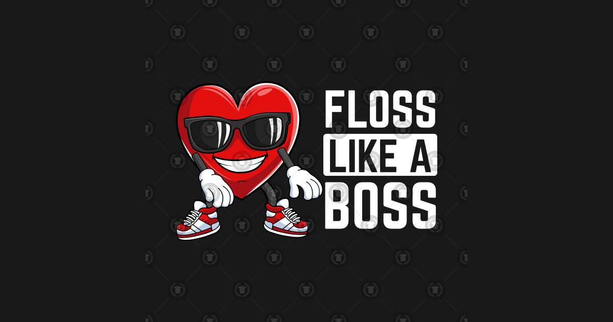 Download Floss Like A Boss Valentines Day Gift For Boys Kids Floss ...