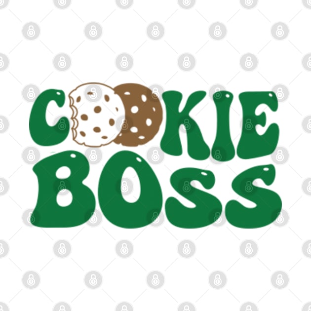 Cookie Boss Retro Girl Scout by GreenCraft