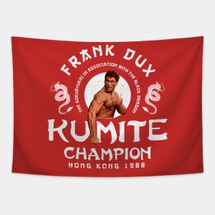 Frank Dux Kumite Champion 1988 Tapestry